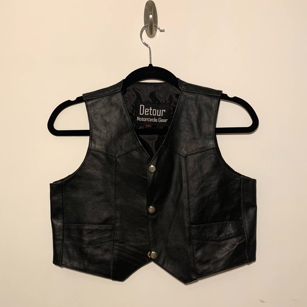 Vintage Leather Vest